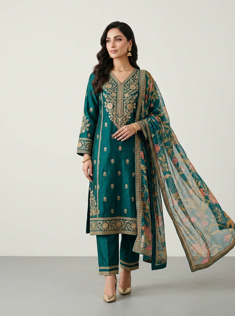 Designer Three Piece